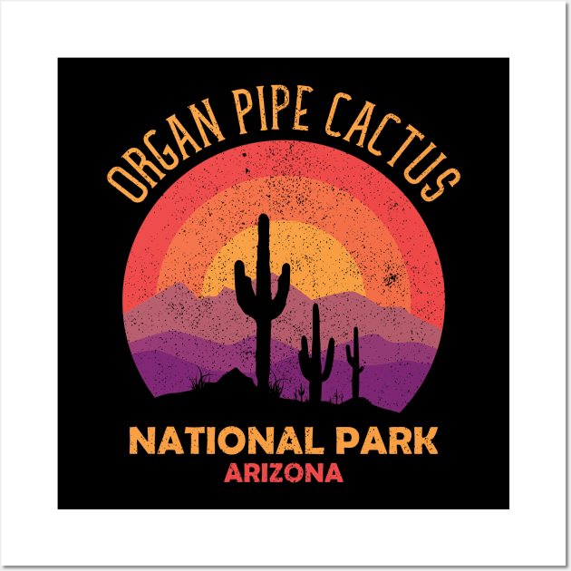 Organ Pipe Cactus National Park Arizona Wall Art by Sachpica